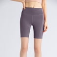 thumbnail image 2 of Biker Shorts for Women High Waisted Workout Running 4 Way Stretch Compression Athletic Yoga Shorts, 2 of 4