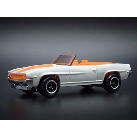 Open Box 1969 69 CHEVY CHEVROLET CAMARO SS 396 CONVERTIBLE 1/64 SCALE DIECAST MODEL CAR