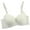 Beige, Black, White, variant on Wenasi Women Push Up Bra Smooth Thin Adjustable Underwear C D Big Cup Four Button