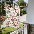 thumbnail image 5 of Easygdp Watercolor Floral With Butterflies Garden Flag Yard Flag Welcome Flag, Double-Sided, Weather Resistant for Outdoor Decor - 28"x40", 5 of 9