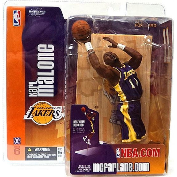 McFarlane NBA Sports Picks Series 6 Karl Malone Action Figure [Purple Jersey]