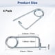thumbnail image 3 of Uxcell 4-Pack Pin de Seguridad de Chaveta en Forma de Broche, Pines de Acero de Resorte M6x77mm, Sujetadores de Broche de Bloqueo Rápido, Clips Retenedores Pesados, 3 of 7