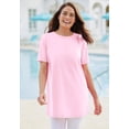 thumbnail image 6 of Woman Within Plus Size Perfect Printed Crewneck Tunic, 6 of 6