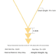 thumbnail image 2 of Collar triangular estilo Europa y América, accesorios creativos exagerados para mujer, colgante, cadena de clavícula, joyería, 2 of 5
