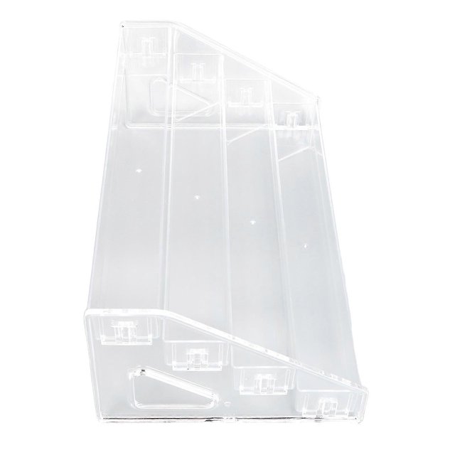 Estante de ALMACENAMIENTO de cosméticos transparente KEWITY 4 niveles gran capacidad