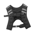 thumbnail image 3 of Chaleco lastrado para ejercicios de 5 kg con banda reflectante, chaqueta flexible, dispositivo de soporte de peso para calistenia y jogging., 3 of 8