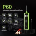 thumbnail image 4 of P60 Automotive Circuit Tester Car Electrical System Short Tester 6-30V DC with Function LCD Display Flashlight Component Activation/Continuity Testing/Grounding, 4 of 7