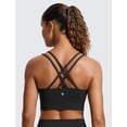 thumbnail image 2 of Sujetador deportivo CRZ YOGA Sofdness Mold Butterluxe Strappy Black, 2 of 6
