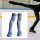 thumbnail image 1 of Calcetines sin pie para cubrir las botas de patinaje artístico. Calcetines para patinar sobre hielo. Calentadores de piernas para espectáculos y práct Azul, 1 of 8