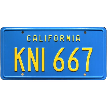 Knight Rider | KNI 667 | Metal Stamped License Plate | Walmart Canada
