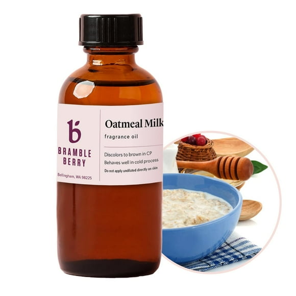 Aceite aromático Bramble Berry, leche de avena y miel, 60 ml, vegano