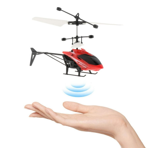 Juguete volador Yotijar Control Manual de Inducción de Voladores rojo helicóptero de bola voladora