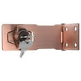thumbnail image 6 of FOMIYES 1 Set Hasp Latch Padlock Latch Barn Door Lock Padlock Hasp Padlock Hinge Latch, 6 of 8