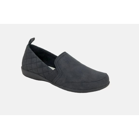 JSport Women's Lisa Casual Slip On Shoes Lined Comfort Black Size US 10