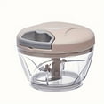 thumbnail image 2 of Manual Hand-Pull Kitchen Chopper: Multifunctional Food Chopper for Veggies, Garlic & Daily Meal Prep, 2 of 6