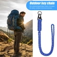 thumbnail image 5 of Sportteer Heavy Duty Paracords Keychain Rust-proof Keychain Portable Braided Lanyard for Outdoor Activities Heavy Duty Paracords Lanyard with Buckle Keychain, 5 of 10