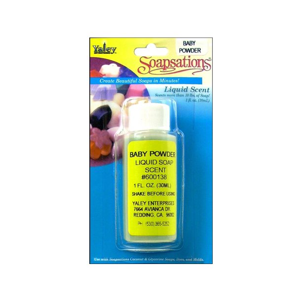 Yaley Soapsations Scent Liquid 1oz Baby Powder