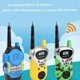 thumbnail image 4 of 2nd Mini Walkie Talkie Children's Radio Station Portable Radio Commu Yellow onesize, 4 of 5