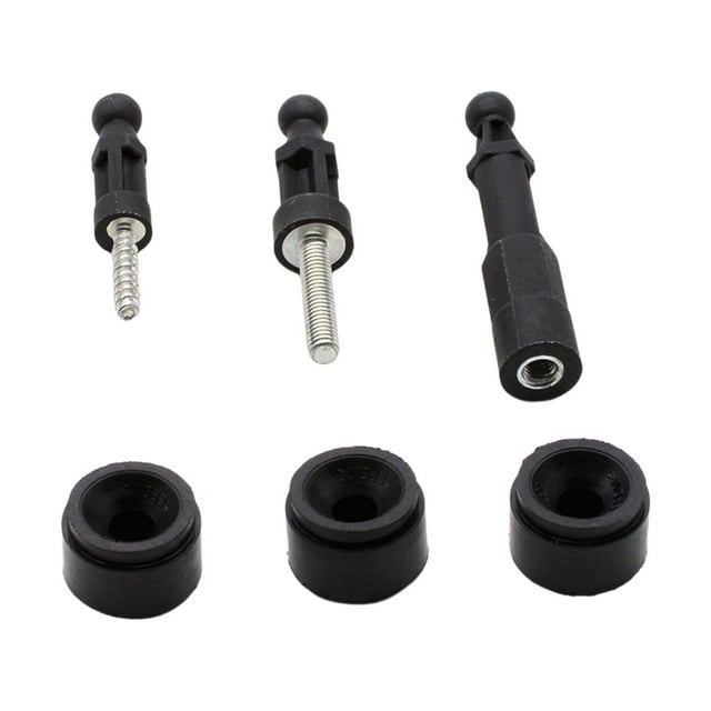 jinwen 3 Pieces Engine Cover Rubber Pad Kit Grommet Cushions For MK2 Repair Parts Spare