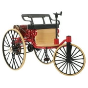 Creative Vintage Tricycle Model Retro Style Tricycle Model Decoration for Home Cabinet Desktop(1:12)