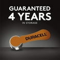 thumbnail image 6 of Duracell - Hearing Aid Batteries Size 312 (Brown) - long lasting battery with EasyTab for ease of installation - 24 count, 6 of 8