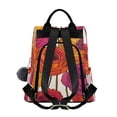 thumbnail image 2 of FORMRS Women's Travel Backpack Purse Anti-Theft Hidden Pockets Casual Shoulder Bag, Purple Hand Drawn Floral, 2 of 7