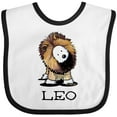 thumbnail image 3 of Inktastic Leo Lion Westie Boys or Girls Baby Bib, 3 of 4