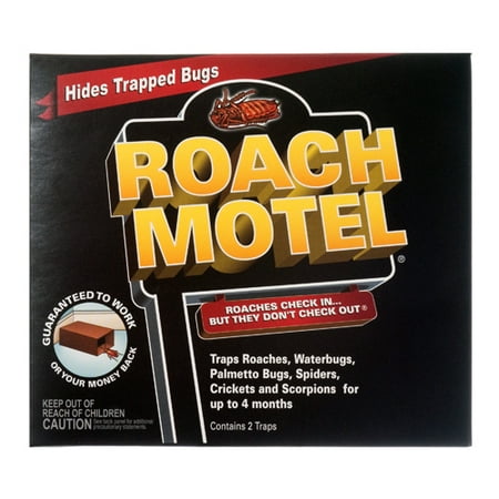 New 321367  Black Flag Roach Motel Trap 2 Ct (12-Pack) Trap And Pesticide Cheap Wholesale Discount Bulk Cleaning Trap And Pesticide Bud