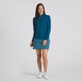 thumbnail image 5 of Puma YOU-V Solid 1/4 Zip Ocean Tropic Outerwear Women S, 5 of 7