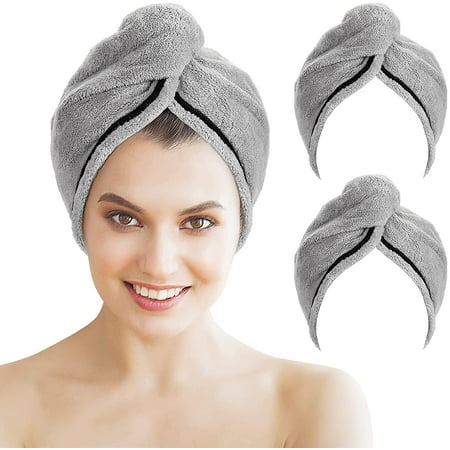 Hair Towel, Microfiber Hair Towel Wrap for Women, Curly Hair Drying Towels  for Long Hair Care