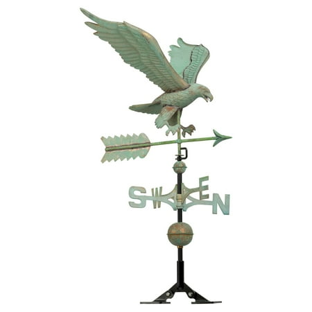 Whitehall 45038 Copper Eagle Weathervane - Verdigris