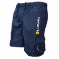 thumbnail image 2 of Pantalones cortos de trabajo con múltiples bolsillos para hombre, nuevos pantalones deportivos de verano para ocio y fitness al aire libre, 2 of 5