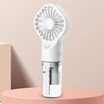 thumbnail image 6 of Portable Handheld Misting Fan, Personal Mister Fan Lash Fans 4 Adjustable Speed Nano Spray Spray Humidifier , White, 6 of 8