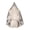 White, variant on Breathable Wedding Veil Embroidered Detailing For Bride Lace Embellished Headpiece French Floral Lace