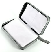80 Capacity CD Case,Portable DVD Black Hard Plastic Holder Organizer