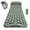 Light Green (LT04), variant on Built In Foot Operated Inflatable Pump Camping Single Sleeping Pad, Comes with A Pillow, Simple Style, TPU Material, Suitable for Hiking Or Outdoor Camping.