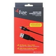 thumbnail image 2 of Fuse Micro USB Charging and Data Syncing Cable 6 Foot, Black, 2 of 3