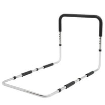 Adjustable Height Bed Assist Bar for Elderly, 300LB Capacity Bedside Handrail with Non-Slip Base, No Tools Needed
