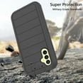 thumbnail image 5 of Asuwish Compatible with Samsung Galaxy A26 5G Phone Case Hybrid Rugged Shockproof Hard Protective Drop Proof Full Body Heavy Duty Mobile Cell Cover for A 26 G5 Women Men Black, 5 of 5
