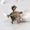thumbnail image 4 of 2 uds broche de tortuga retro lindo personalizado broche de animal de moda, 4 of 5