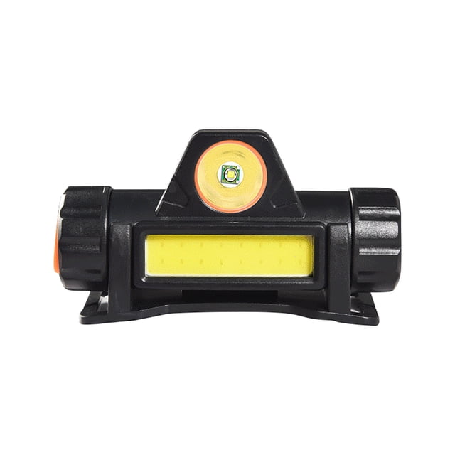 Dvkptbk Strong Headlight Built-in Battery LED Strong Headlight Outdoor USB Charging Work Light Camping & Hiking
