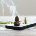 thumbnail image 3 of ABCISI 8 pcs Incense Cone Mold Brass Incense Press Incense Cone DIY Moulds Incense Forming Moulds Brass Incense Making Tools Gold DIY Tower Incense Burner Tools Incense Burner Holder, 3 of 9