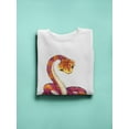 thumbnail image 3 of Snake Watercolor .  Sweatshirt Women -Image by Shutterstock, Female XX-Large, 3 of 4