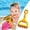 Yellow, variant on Beach Shovels, Heavy Duty Plastic Sand Shovels Tools, Spade Scoop Trowel Sand Toys, Plastic Heavy Duty Garden Digging Scoop Snow Toys Accessories, Yellow