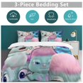 thumbnail image 5 of Bibble Breathable Fabric Comfort Easy Clean Secure Zipper Duvet Cover Sets for Sleeping Use, 5 of 5