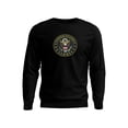 thumbnail image 3 of US Army Crewneck Sweatshirt Unisex Eversoft Fleece Pullover Midweight Sweatshirts Military Design Small Size Black, 3 of 9