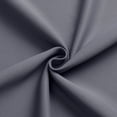 thumbnail image 6 of MKHILL Vela Charcoal Short Blackout Curtains 36 Inch 2 Panels, Room Darkening Thermal Insulated Rod Pocket Half Window Tier Curtains for Kitchen Sink Bathroom RV Camper, Each 30"W x 36"L, 6 of 10