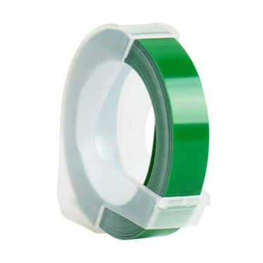 Label Maker Tape Compatible with Dymo Embossing Label Maker, 1/2''x 9.8 ...