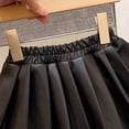 thumbnail image 5 of Staki School Girl Outfits for Girl Girls Pleated Skirt with Shorts – Plaid Tennis Skorts & Solid School Uniform Skirts for Toddler/Big Kids 1-10Y(Black,18-24 Months), 5 of 6