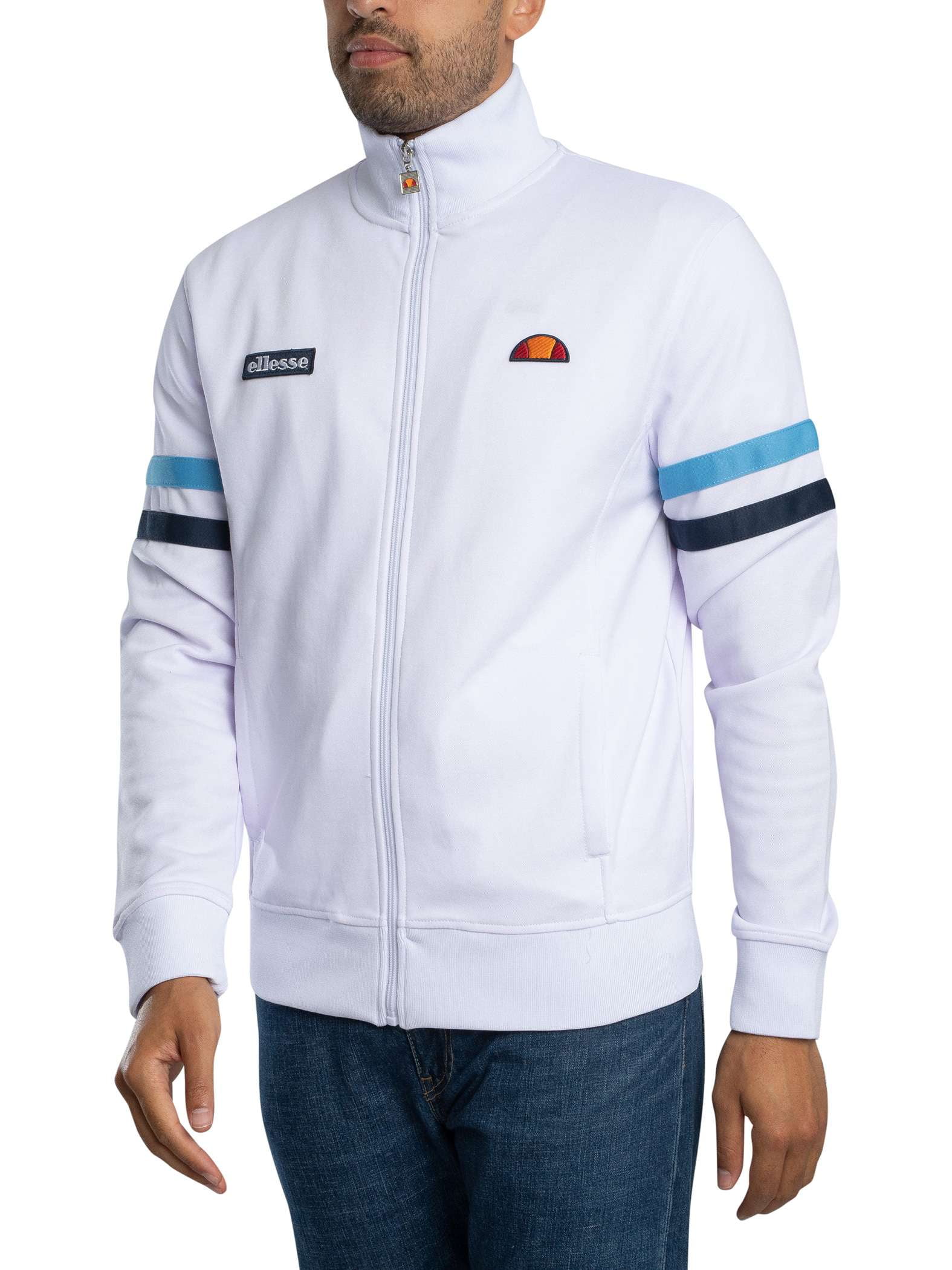 Ellesse Roma Track Jacket, White - Walmart.com
